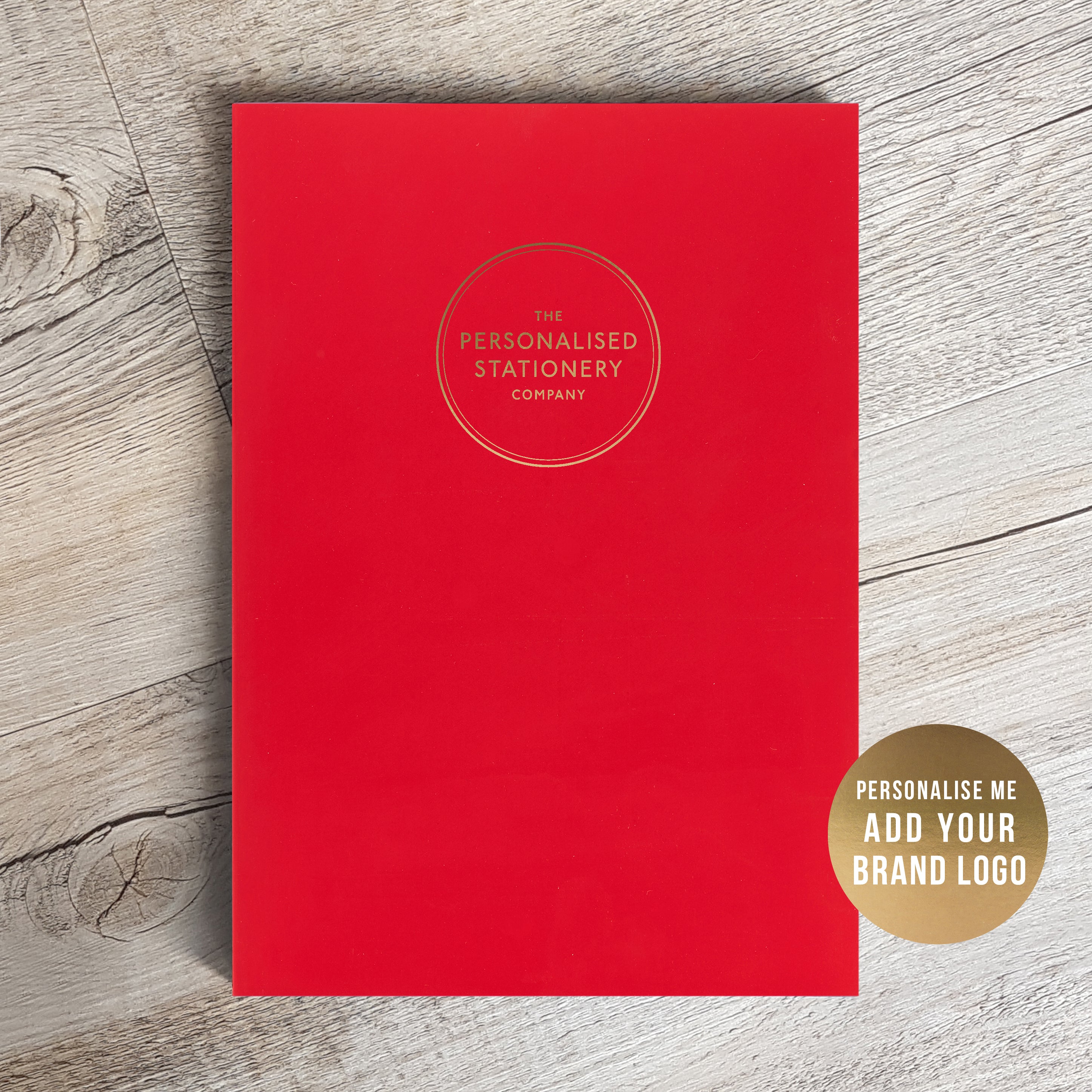 Corporate Event A5 Personalised Premium Lined Notebook - Add your brand logo | Perfect for Event days | Trade shows | Conferences