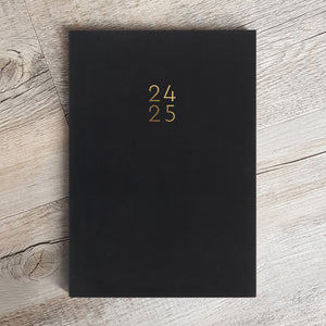 Daily Diary Planner "365" | Journal | Undated Start Anytime | Academic & Annual | Day to Page | Monthly Calendars | Gift for Him or Her