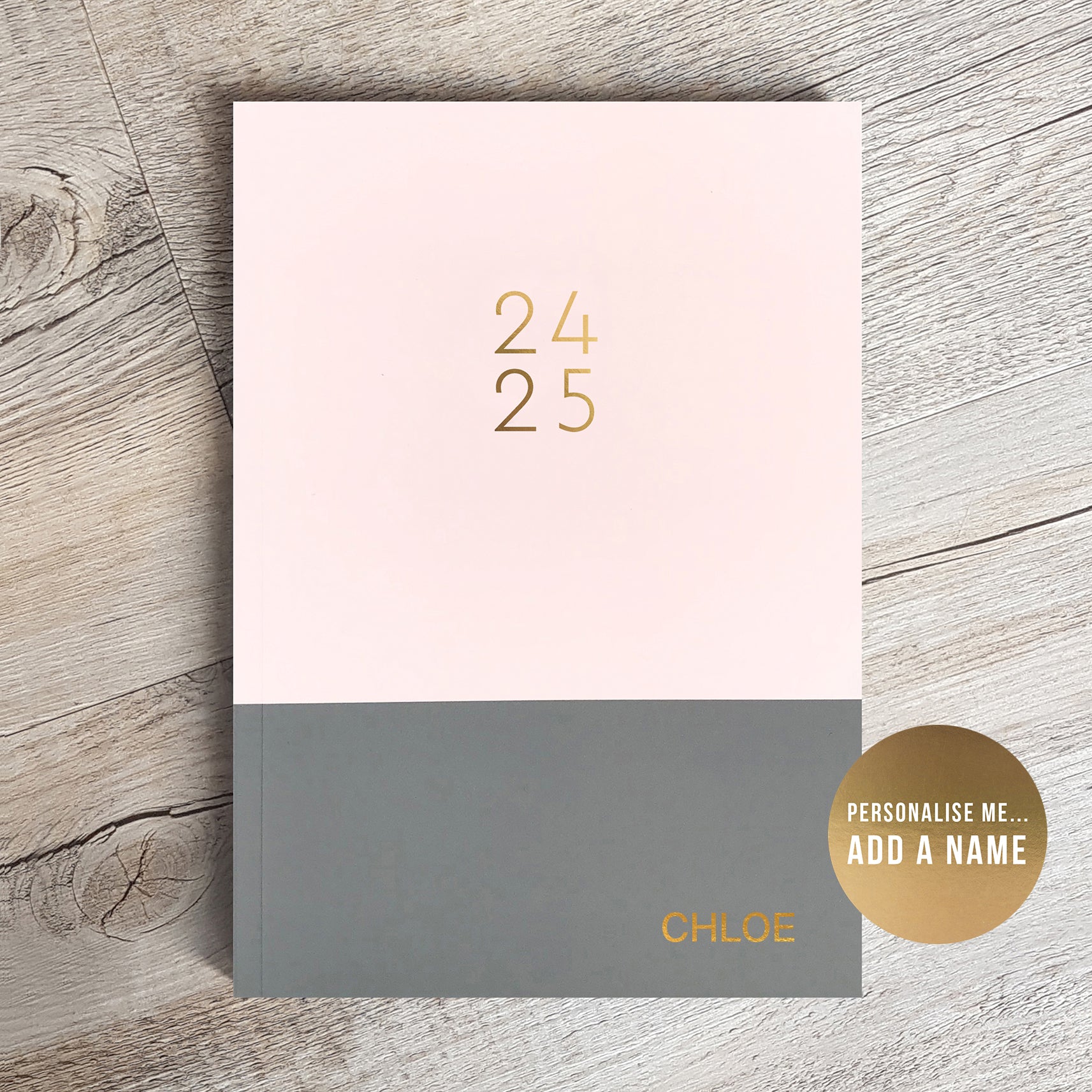 Personalised Weekly Diary Planner | "365" | "24/25" | "2025" | "Busy Busy Busy" Undated Start Anytime | Week to view | Personalised Gift for Her