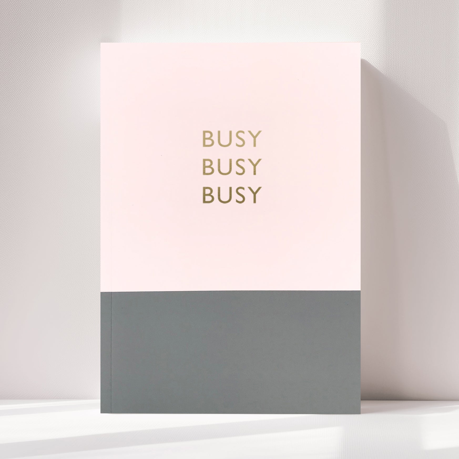 Weekly Diary Planner "Busy Busy Busy" | Undated Start Anytime | Week to view | Gift for Her