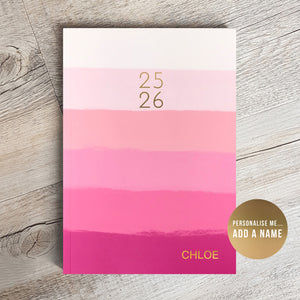 Personalised Weekly Diary Planner | "2025" | "25/26" | "365" | "Busy Busy Busy" | Undated Start Anytime | Week to view | Personalised Gift for Her