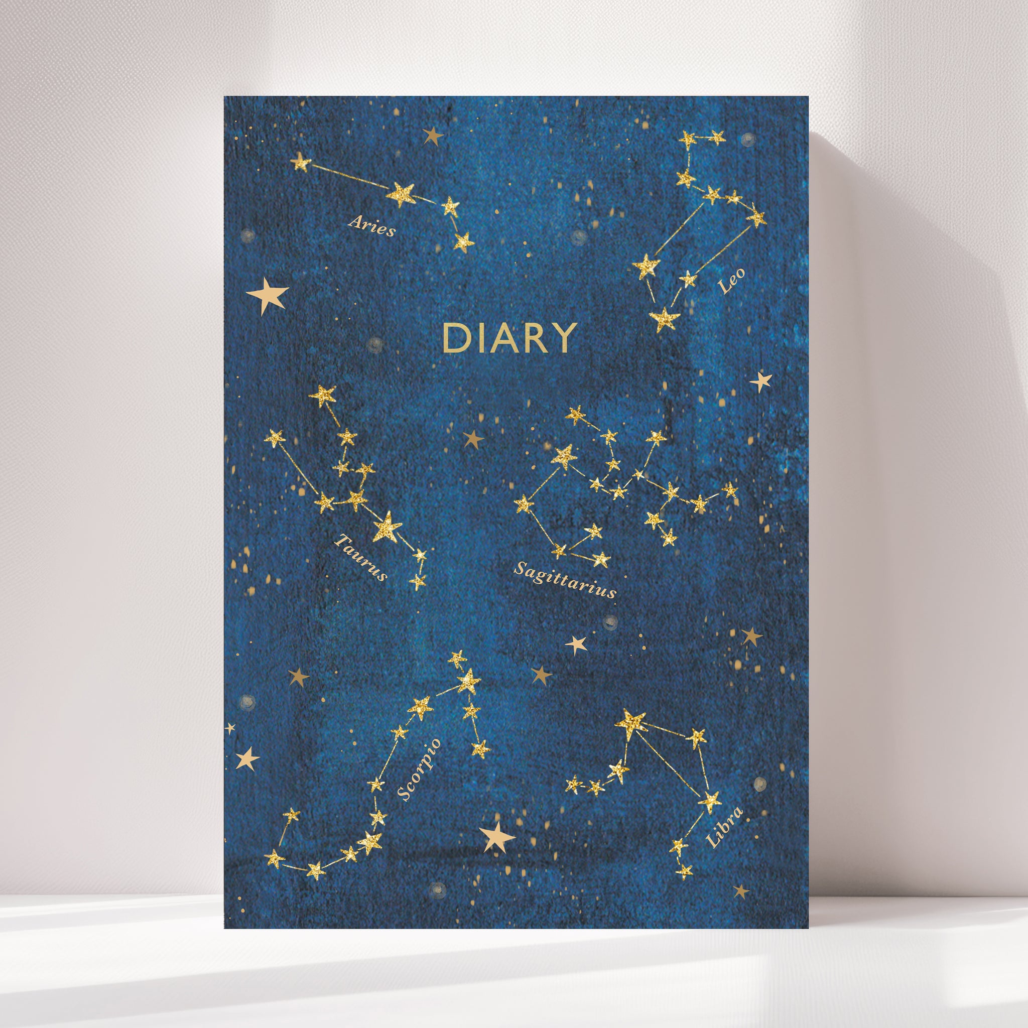 Weekly Diary Planner "Diary" | Undated Start Anytime | Week to view | Zodiac Star sign | Gift for Her