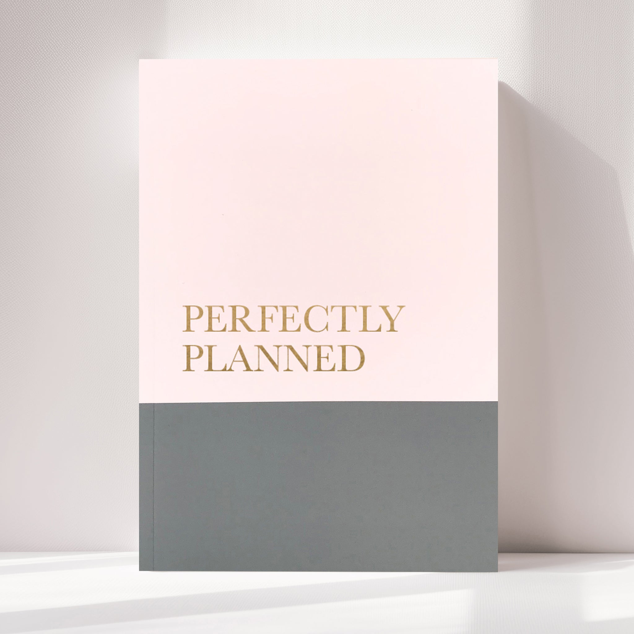 Weekly Diary Planner "Perfectly Planned" | Undated Start Anytime | Week to view | Gift for Her