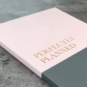 Weekly Diary Planner "Perfectly Planned" | Undated Start Anytime | Week to view | Gift for Her