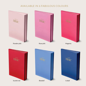 HBIC Premium Notebook | Available in 6 colours | A5, 160 Lined Pages | Perfect Gift