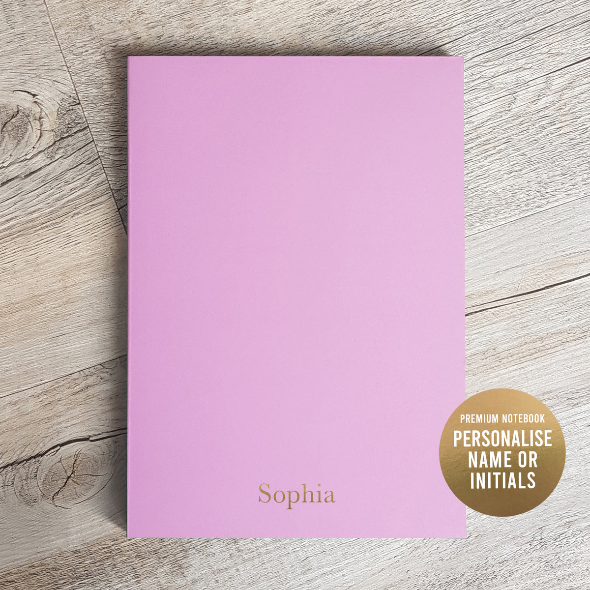 Personalised Notebook | Monogram | Add a name or initials – The ...
