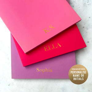 Personalised Notebook | Monogram | Add a name or initials