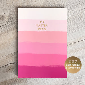 Weekly Diary Planner "365" | Undated Start Anytime | Week to view | Gift for Her