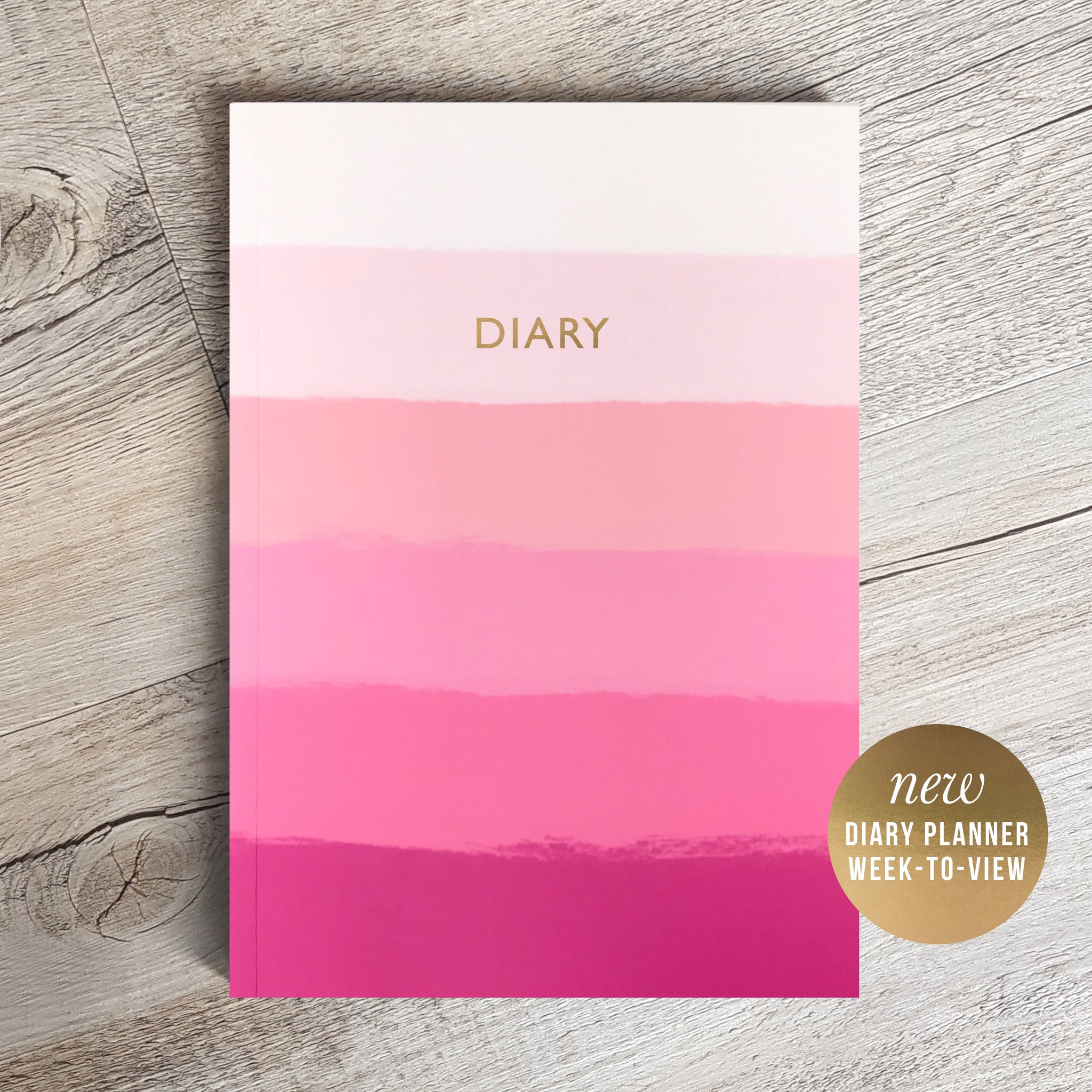 Weekly Diary Planner "365" | Undated Start Anytime | Week to view | Gift for Her